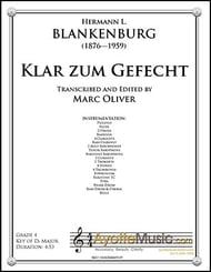 Klar zum Gefecht Concert Band sheet music cover Thumbnail